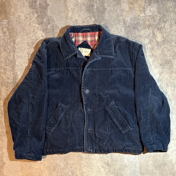 Jackpot by Carli Gry Jackets & Blazers - Unisex Navy Corduroy Jacket Jackpot By Carli Gry Size 3 Medium/Large